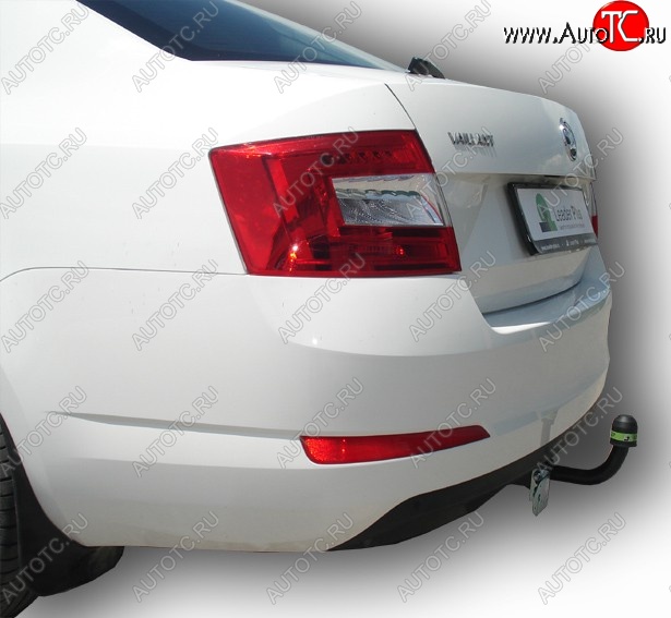 146 999 р. Фаркоп Лидер Плюс. Skoda Octavia A7 дорестайлинг лифтбэк (2012-2017) (Без электропакета)  с доставкой в г. Вологда