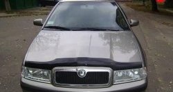 Дефлектор капота SIM Skoda Octavia Tour A4 1U2 лифтбэк дорестайлинг (1997-2000)