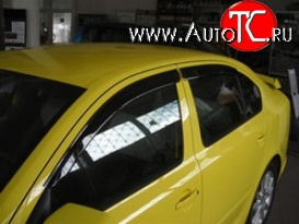 4 199 р. Дефлекторы окон (ветровики) (хетчбек) Novline 4 шт. Skoda Octavia Tour A4 1U2 лифтбэк рестайлинг (2000-2010)  с доставкой в г. Вологда