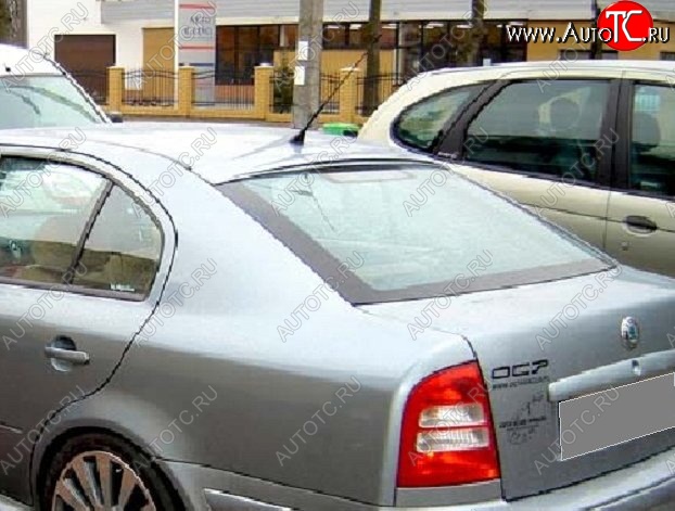 2 899 р. Козырёк на заднее стекло TОUR Skoda Octavia Tour A4 1U2 лифтбэк рестайлинг (2000-2010) (Неокрашенный)  с доставкой в г. Вологда