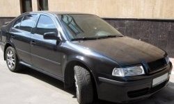 899 р. Реснички на фары CT Skoda Octavia Tour A4 1U5 универсал дорестайлинг (1996-2000) (Неокрашенные)  с доставкой в г. Вологда. Увеличить фотографию 2