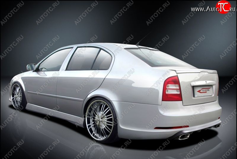 31 299 р. Задний бампер Maxton Skoda Octavia Tour A4 1U2 лифтбэк рестайлинг (2000-2010)  с доставкой в г. Вологда