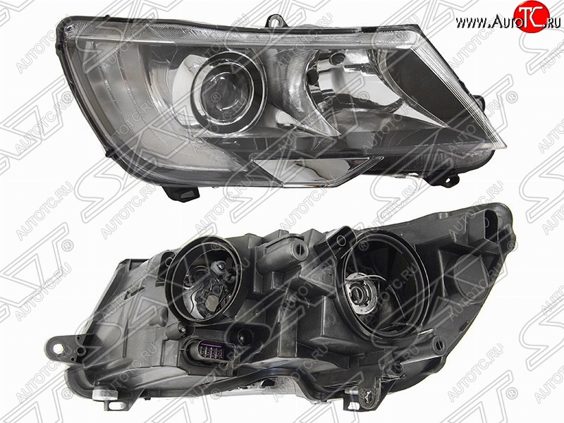 18 999 р. Правая фара передняя SAT Skoda Superb (B6) 3T лифтбэк рестайлинг (2013-2015)  с доставкой в г. Вологда