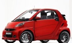 23 049 р. Накладки на колёсные арки Brabus Ultimate Smart Fortwo С453 2 хэтчбэк 3 дв. (2007-2014) (Неокрашенные)  с доставкой в г. Вологда. Увеличить фотографию 3
