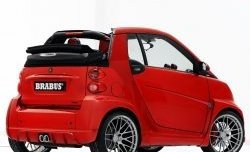 23 049 р. Накладки на колёсные арки Brabus Ultimate Smart Fortwo С453 2 хэтчбэк 3 дв. (2007-2014) (Неокрашенные)  с доставкой в г. Вологда. Увеличить фотографию 4