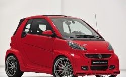 23 049 р. Накладки на колёсные арки Brabus Ultimate Smart Fortwo С453 2 хэтчбэк 3 дв. (2007-2014) (Неокрашенные)  с доставкой в г. Вологда. Увеличить фотографию 5