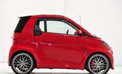 23 049 р. Накладки на колёсные арки Brabus Ultimate Smart Fortwo С453 2 хэтчбэк 3 дв. (2007-2014) (Неокрашенные)  с доставкой в г. Вологда. Увеличить фотографию 8