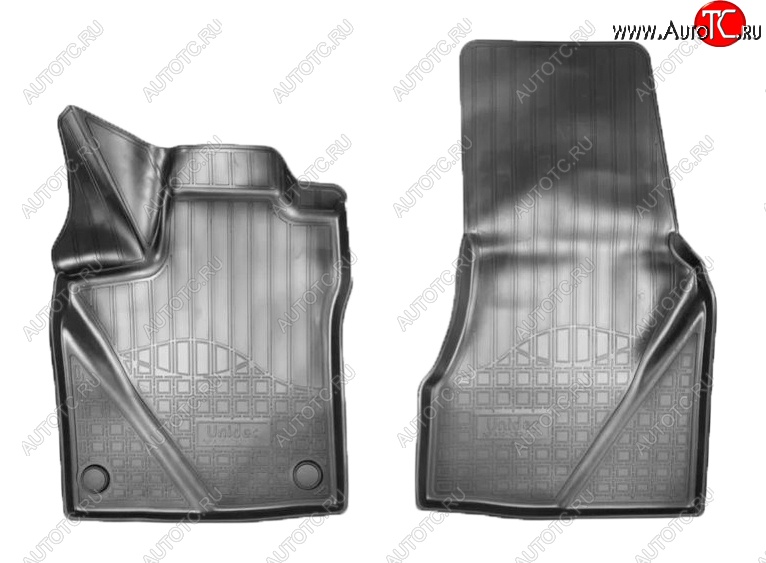 1 689 р. Коврики салонные Noplast (3D) Smart Fortwo C453 хэтчбэк 3 дв. рестайлинг (2014-2025)  с доставкой в г. Вологда