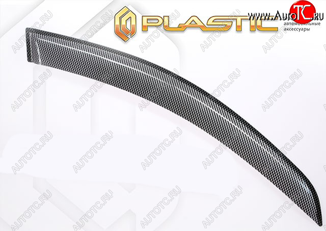 2 479 р. Дефлектора окон CA-Plastic  Sollers Argo (2022-2025) шасси (шелкография карбон-серебро)  с доставкой в г. Вологда