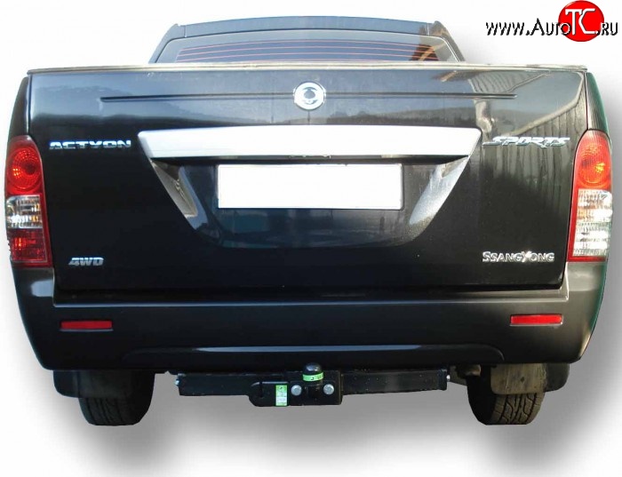 168 999 р. Фаркоп (SPORTS) Лидер Плюс (до 1200 кг) SSANGYONG Actyon 1 (2006-2010) (Без электропакета)  с доставкой в г. Вологда