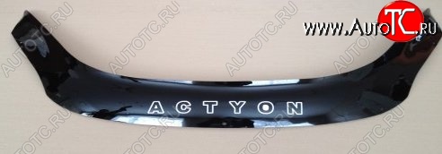999 р. Дефлектор капота Russtal SSANGYONG Actyon рестайлинг (2013-2021)  с доставкой в г. Вологда