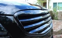 3 949 р. Решётка радиатора CT SSANGYONG Actyon дорестайлинг (2010-2013) (Неокрашенная)  с доставкой в г. Вологда. Увеличить фотографию 2