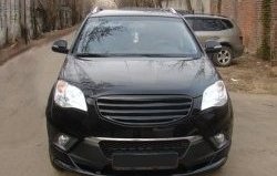 3 949 р. Решётка радиатора CT SSANGYONG Actyon дорестайлинг (2010-2013) (Неокрашенная)  с доставкой в г. Вологда. Увеличить фотографию 4