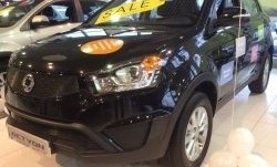 1 469 р. Нижняя сетка на бампер Russtal (черная) SSANGYONG Actyon рестайлинг (2013-2021)  с доставкой в г. Вологда. Увеличить фотографию 5