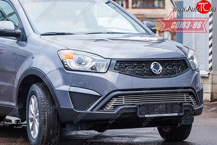 7 919 р. Декоративный элемент воздухозаборника Souz-96 (d10) SSANGYONG Actyon рестайлинг (2013-2021)  с доставкой в г. Вологда