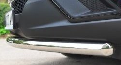 12 949 р. Одинарная защита переднего бампера диаметром 63 мм SLITKOFF SSANGYONG Actyon дорестайлинг (2010-2013)  с доставкой в г. Вологда. Увеличить фотографию 3