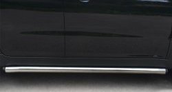 12 299 р. Защита порогов из круглой трубы диаметром 63 мм Russtal SSANGYONG Actyon дорестайлинг (2010-2013) (Защита порогов с со скосами на торцах (вариант 1))  с доставкой в г. Вологда. Увеличить фотографию 5