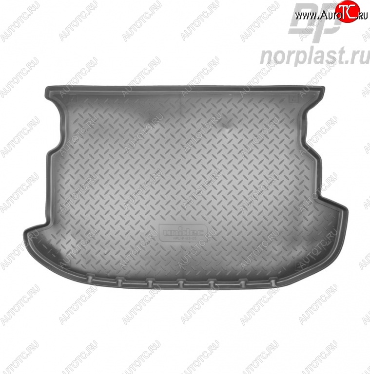1 569 р. Коврик в багажник Norplast Unidec SSANGYONG Actyon дорестайлинг (2010-2013) (Цвет: черный)  с доставкой в г. Вологда