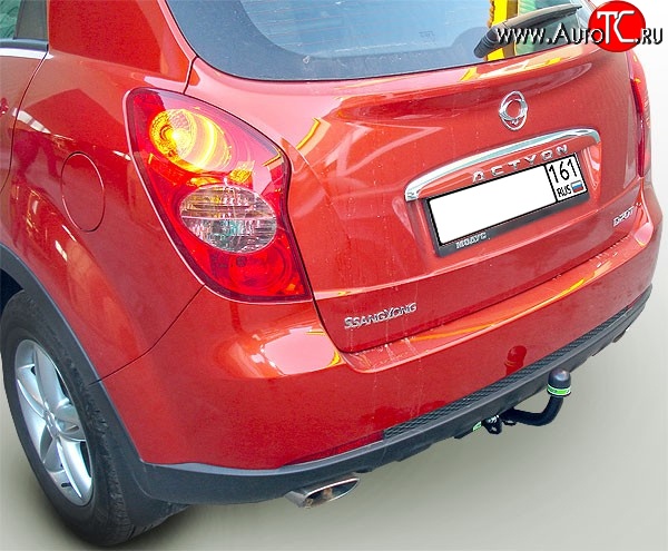 141 999 р. Фаркоп Лидер Плюс SSANGYONG Actyon дорестайлинг (2010-2013) (Без электропакета)  с доставкой в г. Вологда