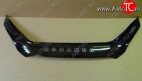 999 р. Дефлектор капота Russtal SSANGYONG Korando 3 дорестайлинг (2010-2025)  с доставкой в г. Вологда
