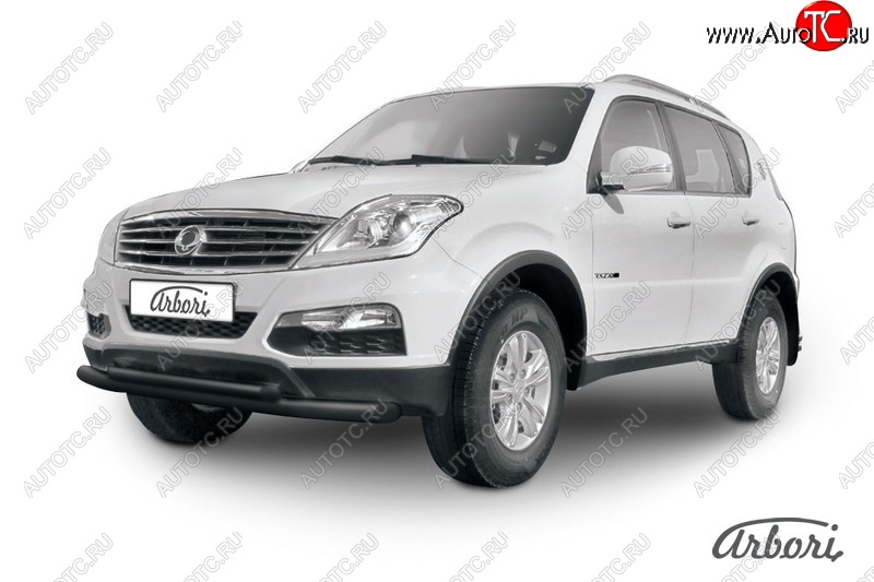 10 799 р. Обвес переднего бампера Arbori SSANGYONG Rexton Y290 (2012-2017)  с доставкой в г. Вологда