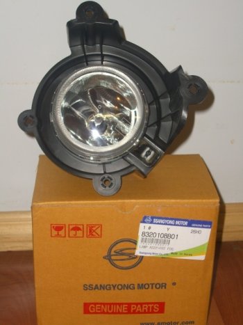 5 749 р. Противотуманная левая фара Оригинал SSANGYONG Rexton Y250 (2006-2012)  с доставкой в г. Вологда. Увеличить фотографию 10