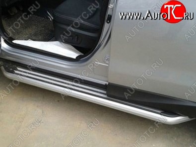 25 949 р. Пороги CT Subaru Forester SJ дорестайлинг (2012-2016)  с доставкой в г. Вологда