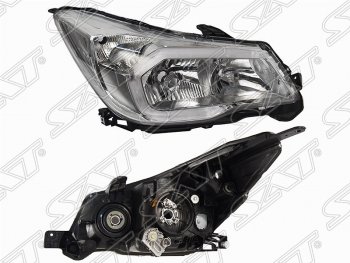 Правая фара передняя SAT (ксенон) Subaru Forester  SJ (2012-2016) дорестайлинг