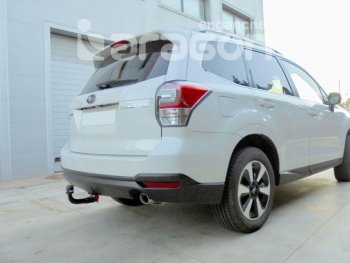 22 699 р. Фаркоп Aragon.(шар V) Subaru Forester SJ рестайлинг (2016-2019)  с доставкой в г. Вологда. Увеличить фотографию 2