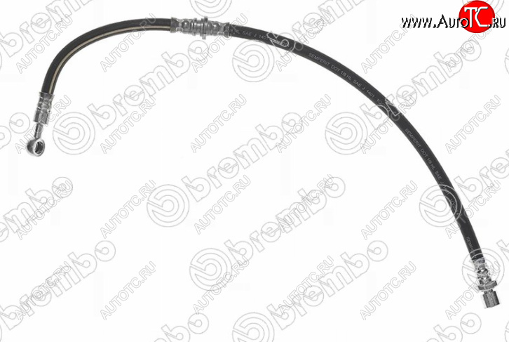 2 659 р. Левый передний тормозной шланг BREMBO Subaru Forester SF дорестайлинг (1997-2000)  с доставкой в г. Вологда