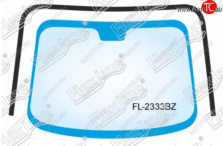 3 599 р. Молдинг лобового стекла FlexLine Subaru Forester SG дорестайлинг (2002-2005)  с доставкой в г. Вологда