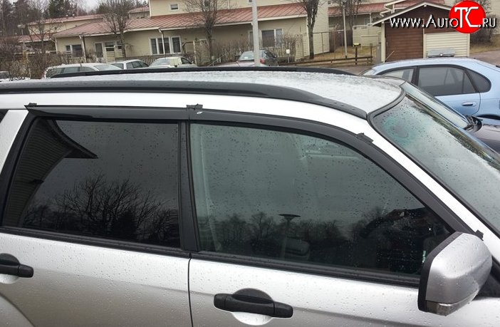 1 849 р. Комплект дефлекторов окон SkyLine Subaru Forester SH (2008-2013)  с доставкой в г. Вологда