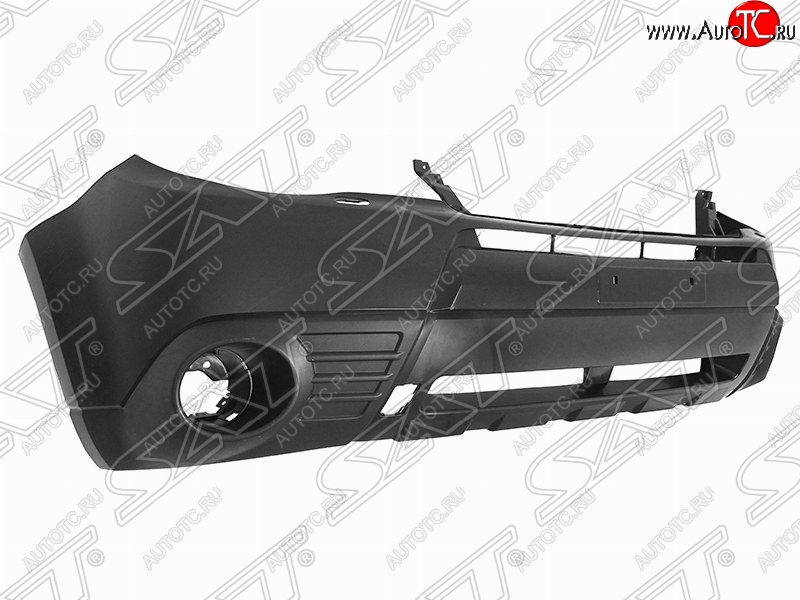 6 299 р. Передний бампер SAT (под омыватели)  Subaru Forester  SH (2008-2013) (Неокрашенный)  с доставкой в г. Вологда