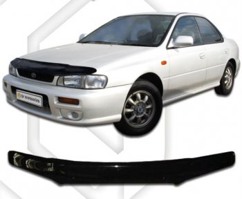 Дефлектор капота (GC1-GC8) CA-Plastic Subaru Impreza GC седан (1992-2000)