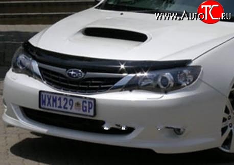 4 599 р. Дефлектор капота NovLine Subaru Impreza GE седан (2007-2012)  с доставкой в г. Вологда