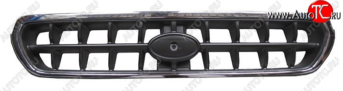 7 549 р. Решётка радиатора SAT Subaru Outback BH/BE12 универсал (1998-2004) (Неокрашенная)  с доставкой в г. Вологда