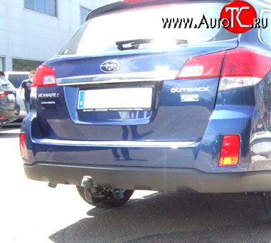 10 538 р. Фаркоп NovLine Subaru Outback BR/B14 дорестайлинг универсал (2009-2013)  с доставкой в г. Вологда