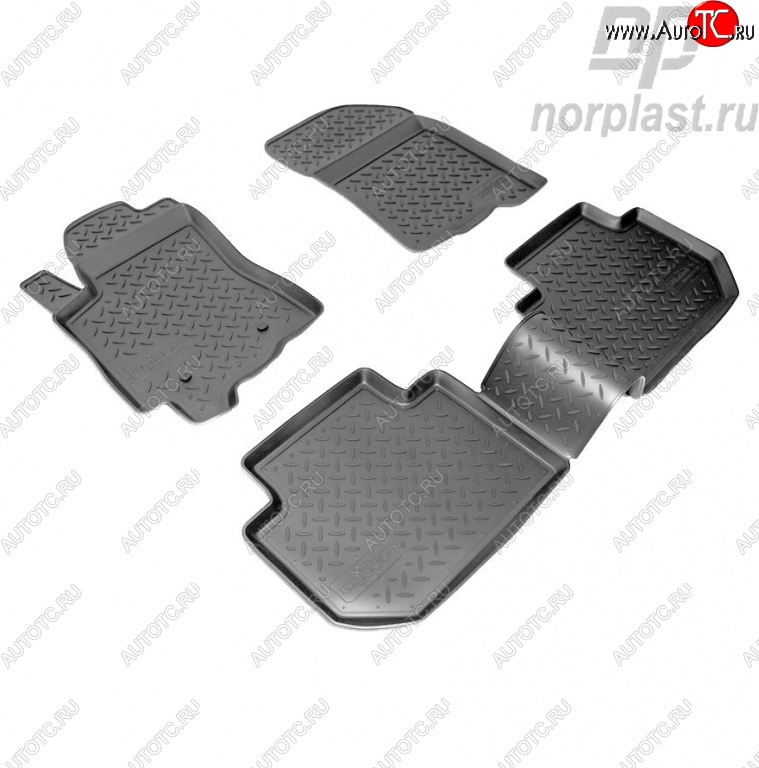 2 699 р. Комплект ковриков в салон Norplast Subaru Tribeca (2008-2014)  с доставкой в г. Вологда