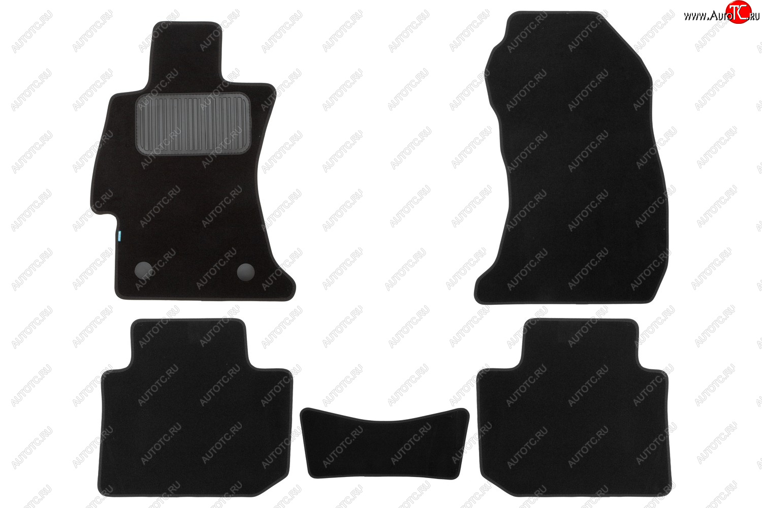 2 699 р. Текстильные коврики салона Klever Premium Subaru XV GP/G33 дорестайлинг (2012-2016) (черные)  с доставкой в г. Вологда