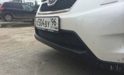 1 469 р. Сетка на бампер Russtal (черная) Subaru XV GP/G33 дорестайлинг (2012-2016)  с доставкой в г. Вологда. Увеличить фотографию 4