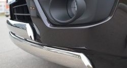 16 999 р. Защита переднего бампера (2 трубыØ75х42 мм, нержавейка) Russtal Suzuki Grand Vitara JT 5 дверей 2-ой рестайлинг (2012-2016)  с доставкой в г. Вологда. Увеличить фотографию 3