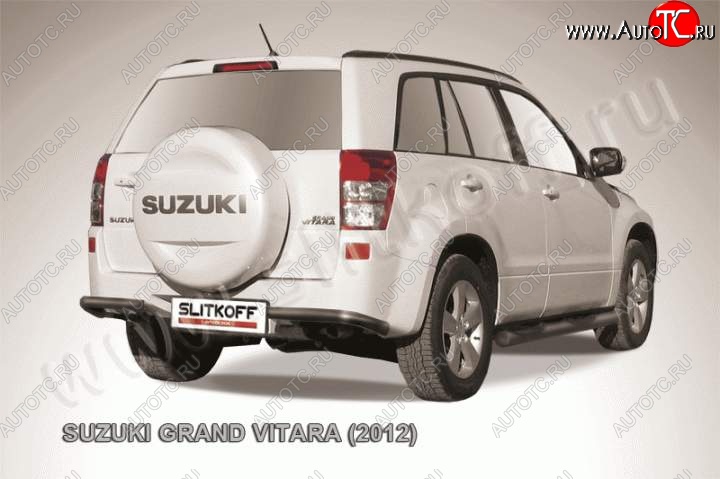 4 999 р. Уголки d57 Suzuki Grand Vitara JT 5 дверей 2-ой рестайлинг (2012-2016) (Цвет: серебристый)  с доставкой в г. Вологда