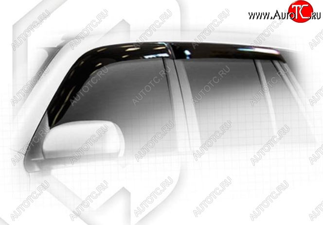 2 079 р. Дефлектора окон CA-Plastiс Suzuki Escudo 3 дорестайлинг (2006-2008) (Classic полупрозрачный, Без хром.молдинга, Крепление только на скотч)  с доставкой в г. Вологда