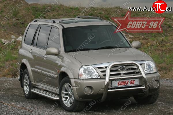 15 929 р. Защита переднего бампера XL-7 Souz-96 (d76) Suzuki Grand Vitara JT 5 дверей дорестайлинг (2005-2008)  с доставкой в г. Вологда