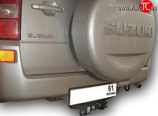 8 899 р. Фаркоп Лидер Плюс (до 2000 кг) Suzuki Grand Vitara JT 5 дверей дорестайлинг (2005-2008) (Без электропакета)  с доставкой в г. Вологда