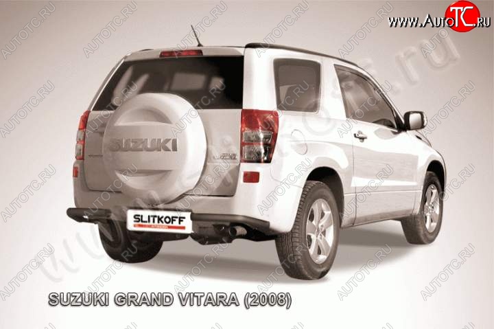4 999 р. Уголки d57 Suzuki Grand Vitara JT 3 двери дорестайлинг (2005-2008) (Цвет: серебристый)  с доставкой в г. Вологда