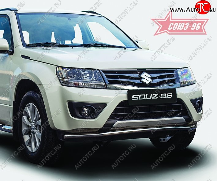 10 529 р. Защита переднего бампера (d42) Premium Souz-96 Suzuki Grand Vitara JT 5 дверей дорестайлинг (2005-2008)  с доставкой в г. Вологда