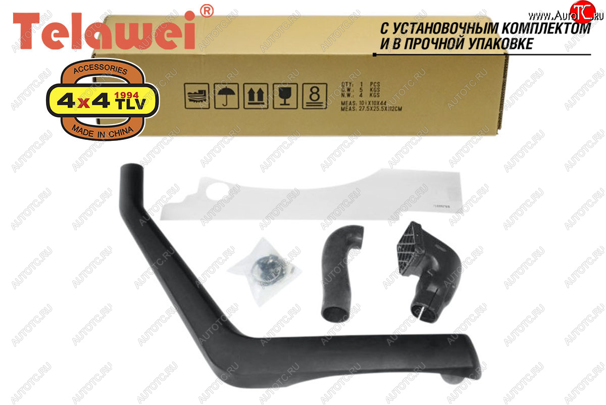 5 899 р. Шноркель Telawei (1.3L) Suzuki Jimny JB23/JB43 1-ый рестайлинг (2002-2012)  с доставкой в г. Вологда
