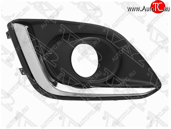 1 269 р. Правая оправа противотуманной фары SAT  Suzuki Swift  ZC72S (2013-2016) рестайлинг, хэтчбэк 5 дв.  с доставкой в г. Вологда