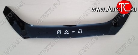 999 р. Дефлектор капота Russtal Suzuki SX4 JYB, JYA хэтчбэк дорестайлинг (2013-2016)  с доставкой в г. Вологда